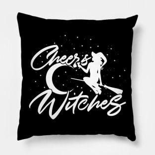 Cheers Witches Pillow