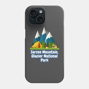 Sarcee Mountain, Glacier National Park Phone Case