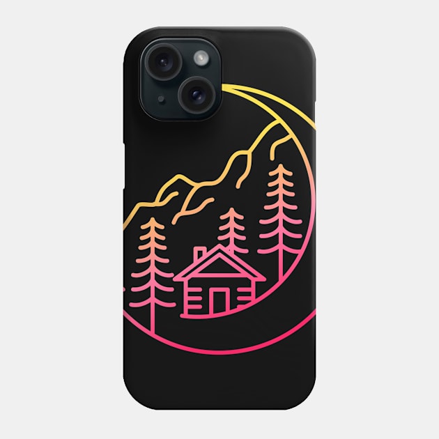 Moon Life Phone Case by VEKTORKITA