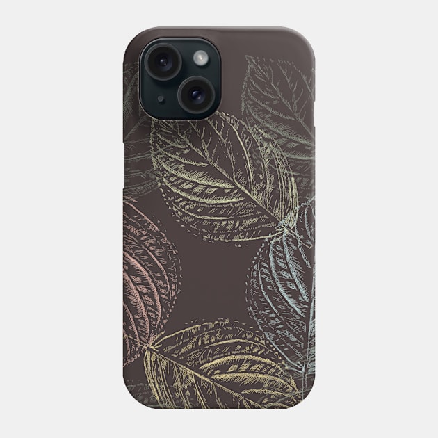 Colored leaves Phone Case by Slownessi