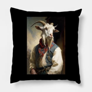 Billy Goat Classic Portrait Pillow