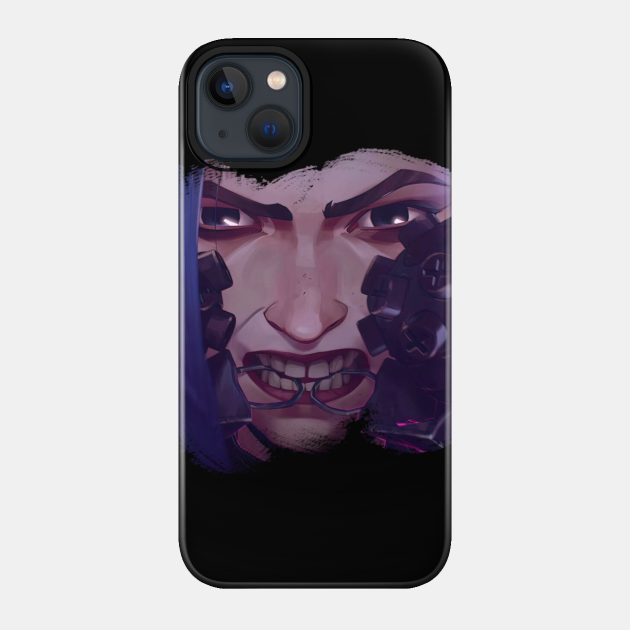 Jinx The Loose Cannon Arcane lol Fanart - Jinx - Phone Case