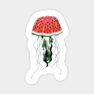 Watermelon Jellofish Magnet