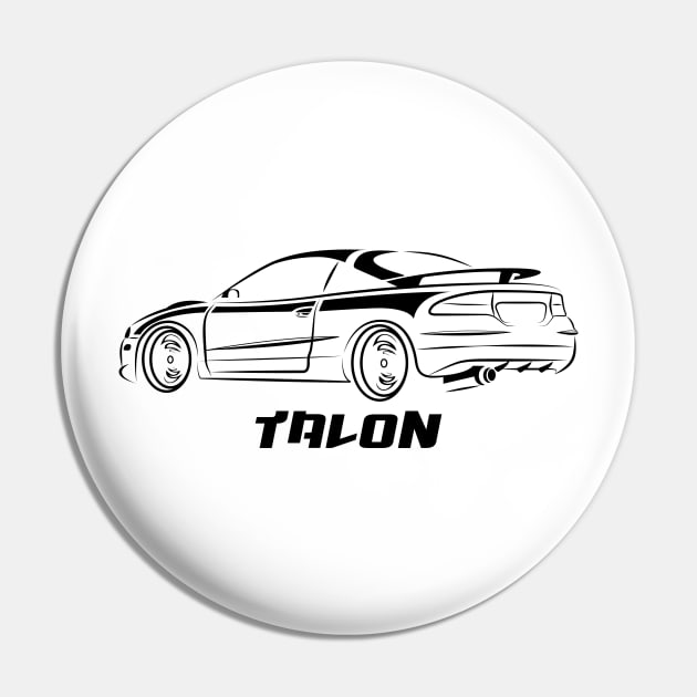 DSM Talon TSi Pin by GoldenTuners