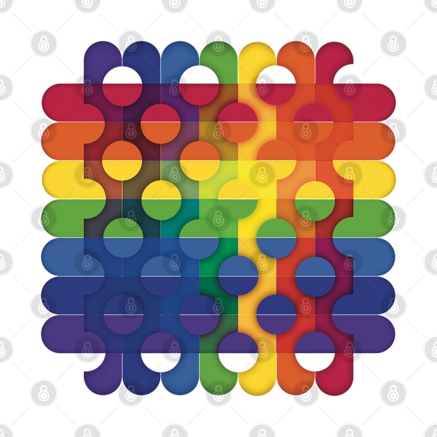 Fun Rainbow Pattern by Creasorz