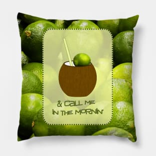 Lime In The Coconut Pillow