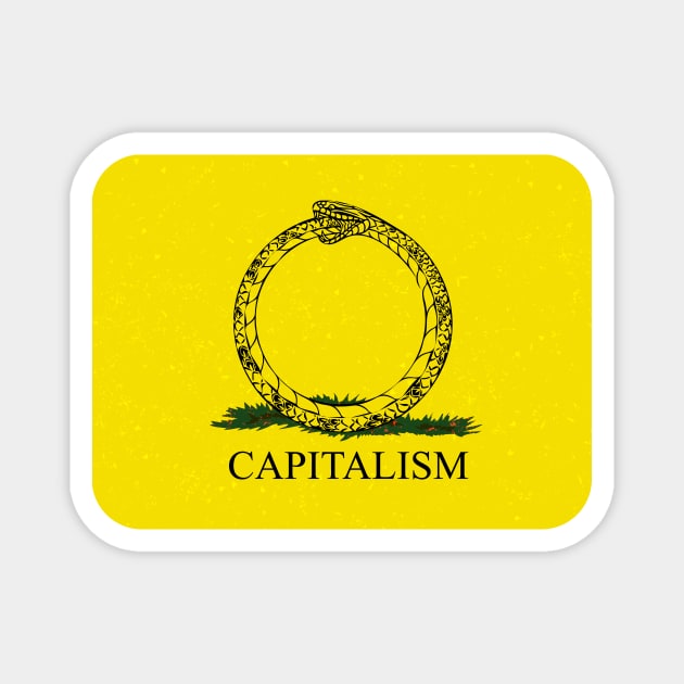The Truth of Capitalism Magnet by Doc Multiverse Designs