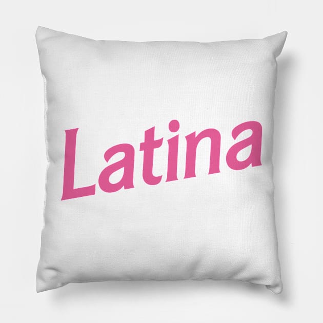 Latina Pillow by thecaoan