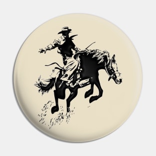 Western Era - Cowboy on Horseback 6 Pin