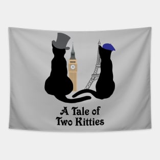 A Tale of Two Kitties Tapestry