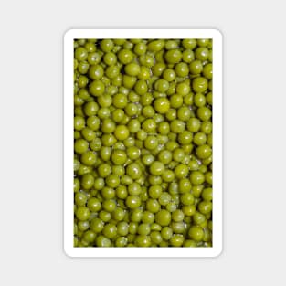 Green Peas Photograph Magnet