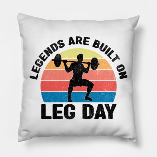 Leg day Pillow