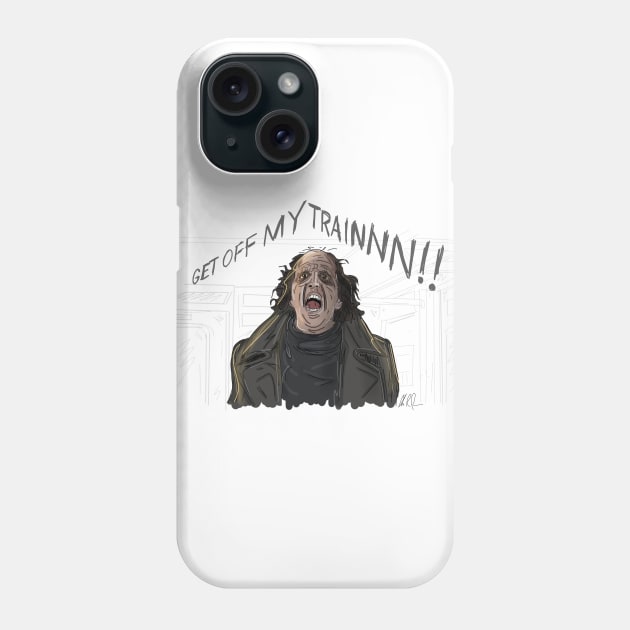 GHOST: Get Off My Train! Phone Case by 51Deesigns