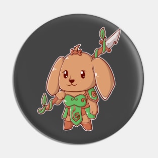 Druid Daschund Pin