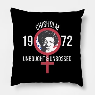 Shirley Chisholm 1972 Pillow