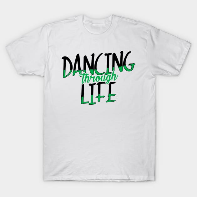 KsuAnn Dancing Through Life Wicked Musical Women's T-Shirt