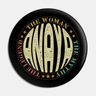 anaya name Pin