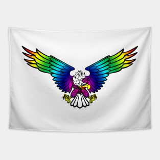 Rainbow Eagle Tapestry