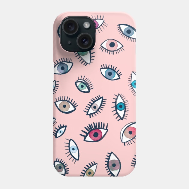 Eyes Phone Case by ninoladesign