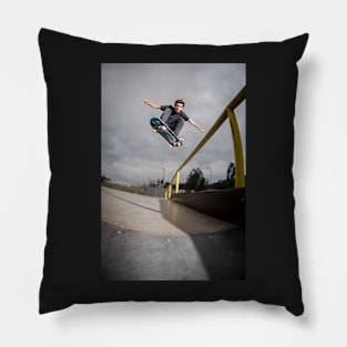 Skateboarder doing a ollie Pillow