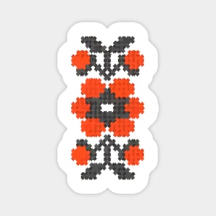 Floral traditional design 08 Magnet