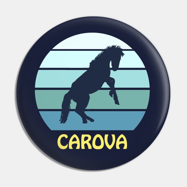 Carova Wild Horse Pin by Trent Tides