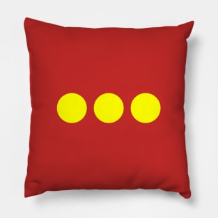 Christiania Flag, Freetown Christiania Denmark #2 Pillow