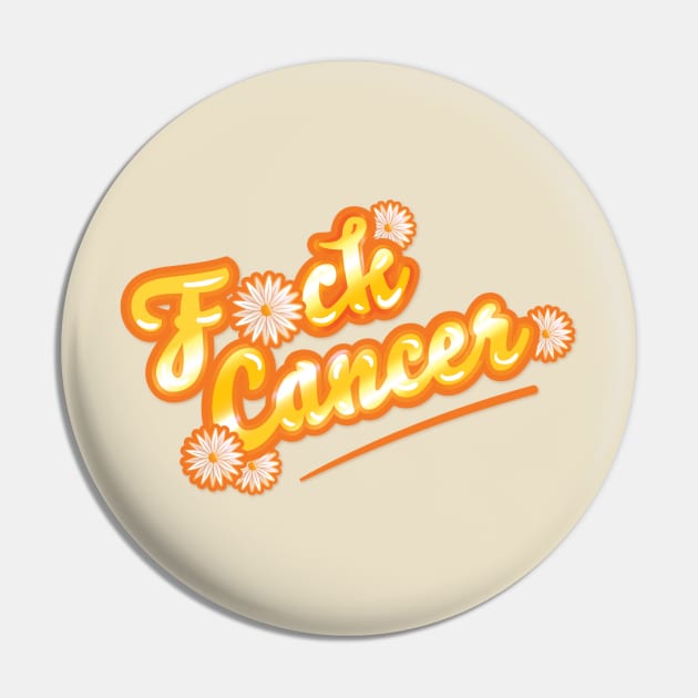 F*ck Cancer Pin by Sending Spell