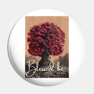 Blessed be. wicca Pin