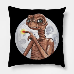 ET and Moon Pillow