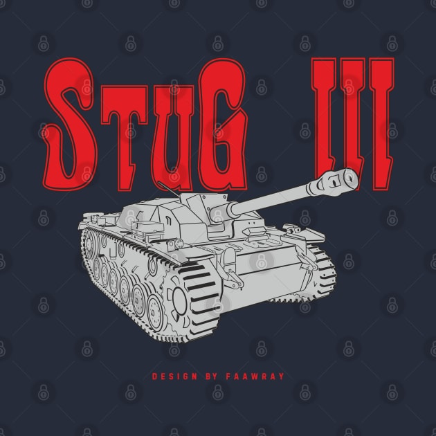 Stug III German tank destroyer by FAawRay