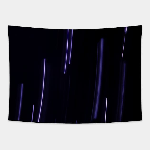 Purple blurred lights Tapestry by Beccasab photo & design