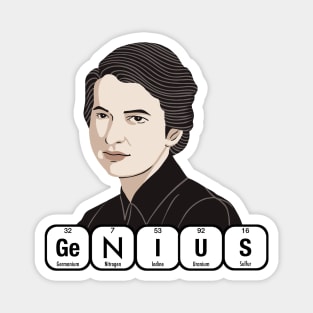 Genius Rosalind Franklin Magnet