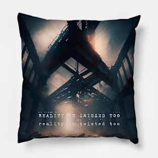 [AI Art] Reality is twisted too Pillow