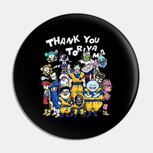 Akira Toriyama Legendary Mangaka Pin