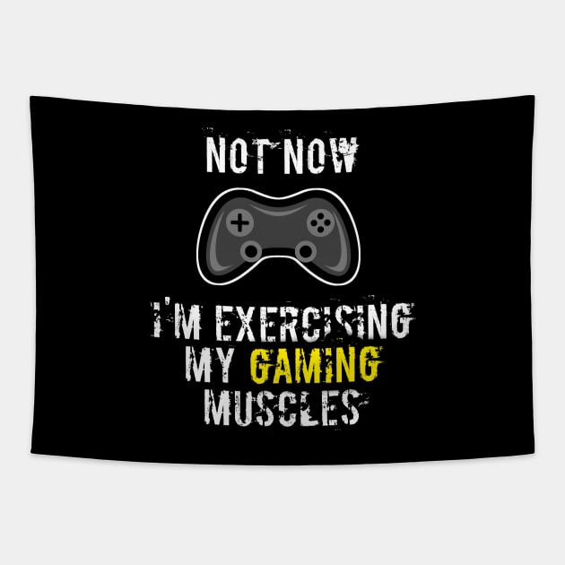 Gamer Funny Sarcastic Quote Tapestry by MaystarUniverse