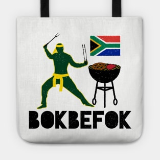 Bokbefok Braai Ninja Bok Rugby Supporter Tote