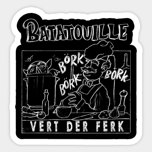 BATATOULILLE - Swedish Chef - Sticker