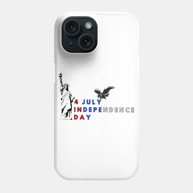 4 july independence day Phone Case by Aymen designer 