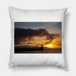 Sunrise at the mouth of the River Blyth Pillow