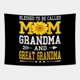 Blessed To Be Called Mom Tapestry