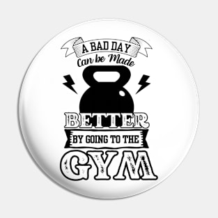 From Gloom to Glory-(Gym Qoute) Pin