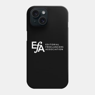 EFA Full Logo in white Phone Case