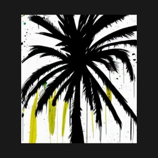 Grunge Palm Tree Summertee T-Shirt