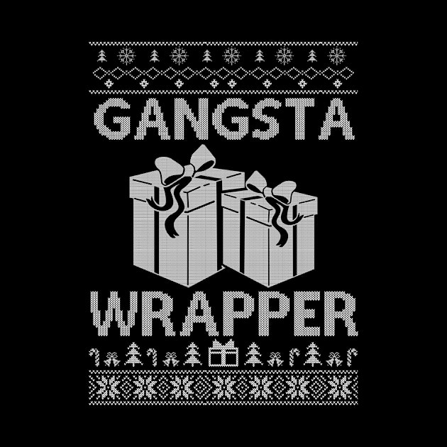 Gangsta Wrapper Ugly Christmas, Funny Christmas by SloanCainm9cmi