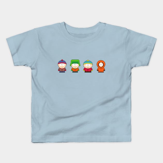 South Park Cartman, Kyle, Stan, and Kenny T-Shirt