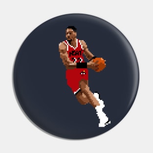 Alonzo Mourning Pixel Drive. Pin