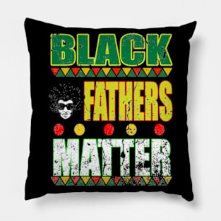 Black Fathers Matter Pillow