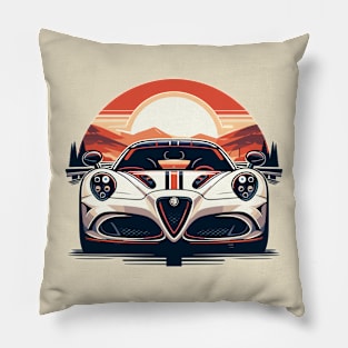 Alfa Romeo 4C Pillow