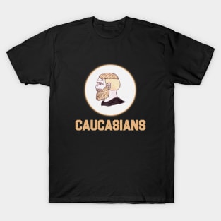 Caucasians Shirt Vintage Mens Womens Caucasians Tshirt Caucasians T Shirt  Y2k Memes Sweatshirt Hoodie Caucasians Redskins Shirt Indian Wearing Caucasians  Shirt NEW - Laughinks